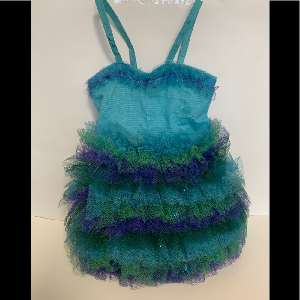 $5 Handmade Girls Mermaid Tutu Dance Outfit Vintage